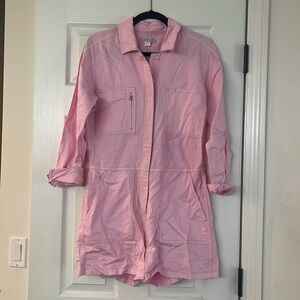 Small Outerknown Pink Shorts Jumpsuit